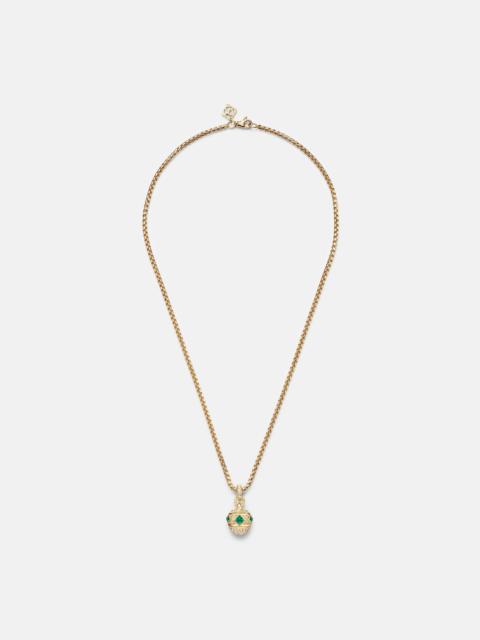 DAVID YURMAN Renaissance® 18kt gold necklace with emeralds and diamonds
