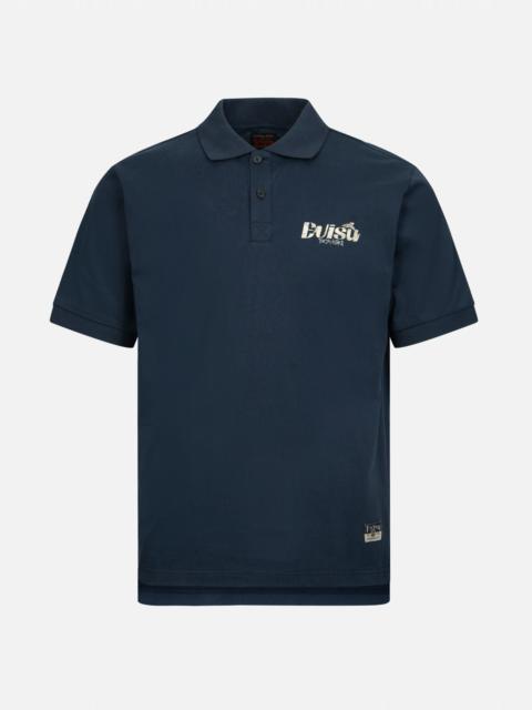 EVISU LOGO PRINT REGULAR FIT POLO SHIRT