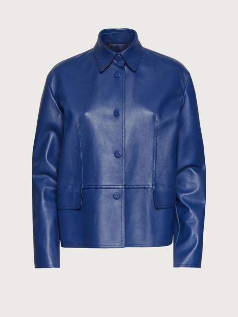 FERRAGAMO NAPPA JACKET