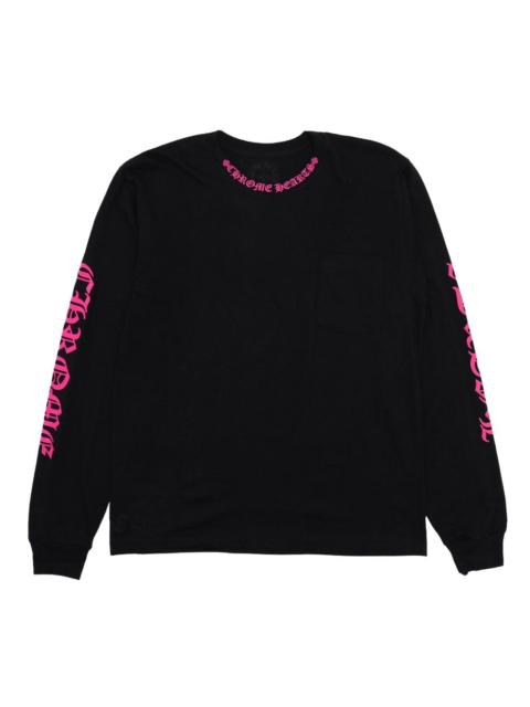 Chrome Hearts neck-logo long-sleeve sweatshirt