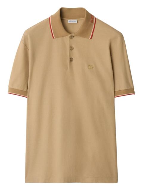 Burberry cotton polo shirt