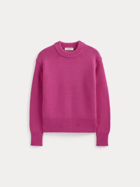 EVERLANE OVERSIZED COCOON CREW IN ELEVATED COTTON
