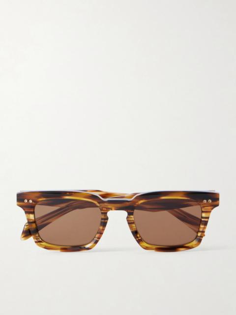 DITA Monolix Square-Frame Acetate Sunglasses Brown