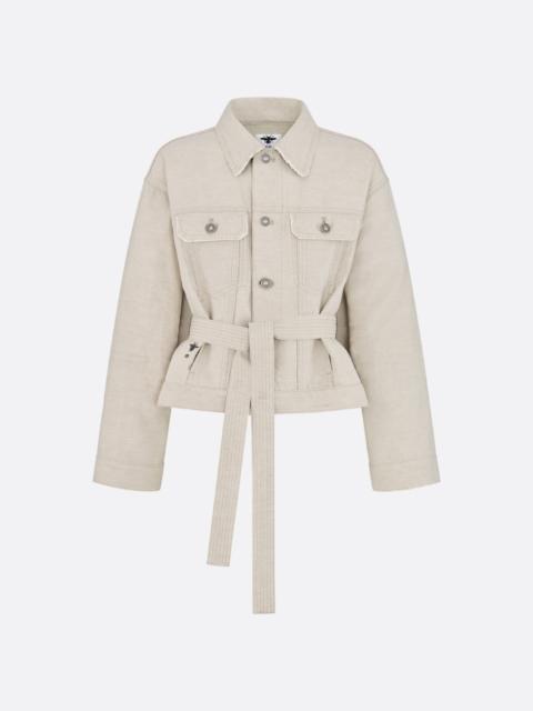 Dior Short Belted Jacket