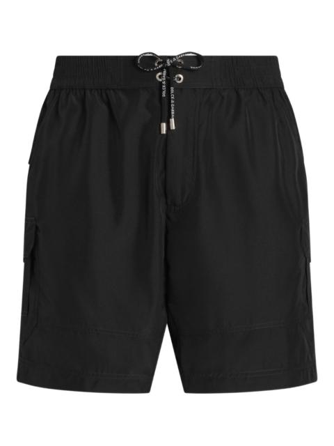 Dolce & Gabbana cargo-pocket swim shorts
