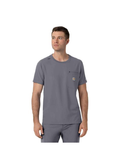 Carhartt Force Cross-Flex Crew Neck Scrub Top