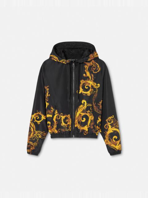 VERSACE JEANS COUTURE Watercolor Couture Windbreaker Jacket