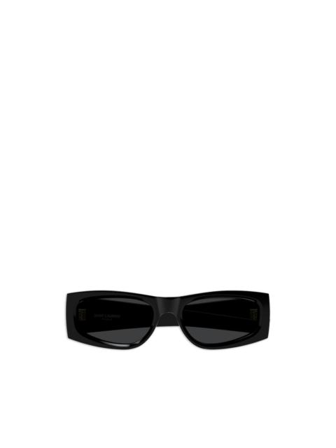 SAINT LAURENT logo-plaque sunglasses