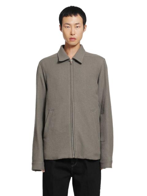Rick Owens Brad Jkt In Boiled Wool