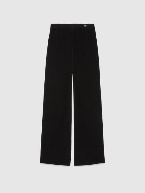 GUCCI Viscose pant with crystal G