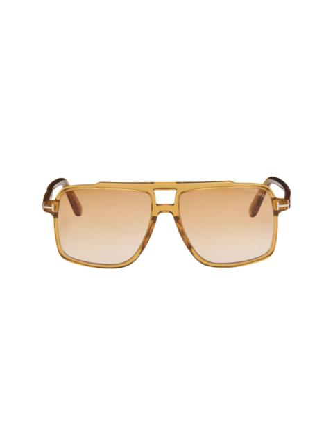 TOM FORD Yellow Kemp Sunglasses