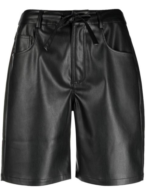 Proenza Schouler Faux Leather Midi Shorts