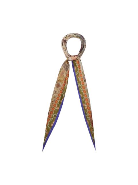 Pierre-Louis Mascia Aloeuw floral-print silk scarf