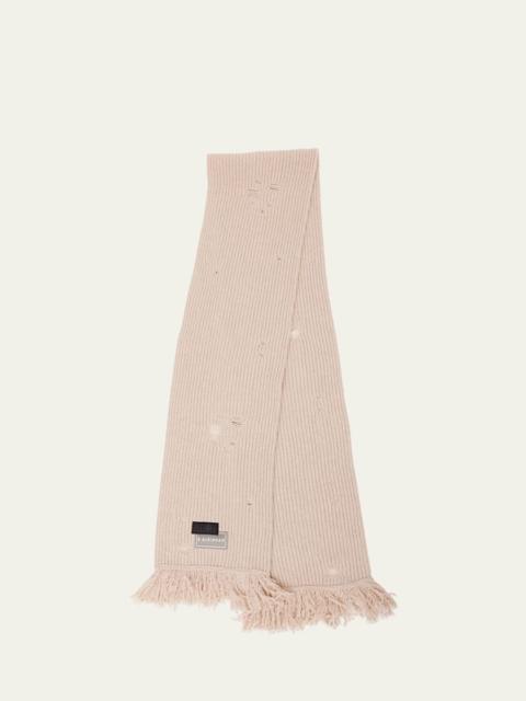 MM6 Maison Margiela Wool-Blend Scarf