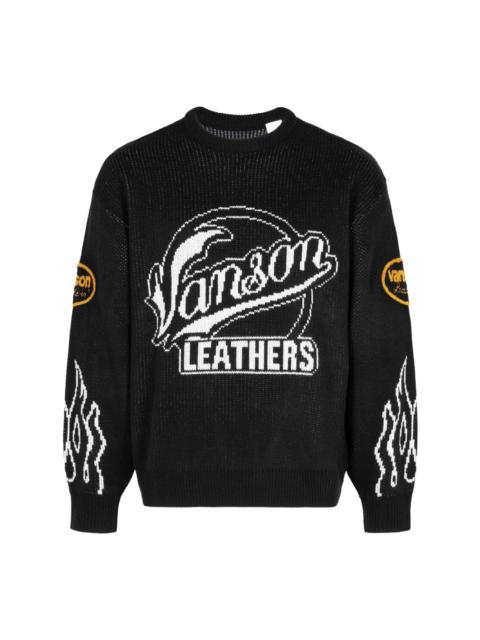 x Vanson Leathers jumper