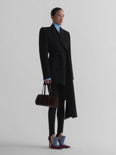 MUGLER black draped jacket