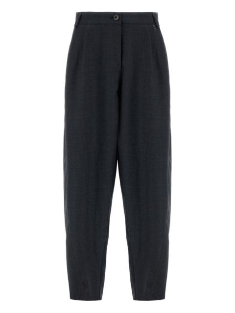 Herno pleated-detail pants