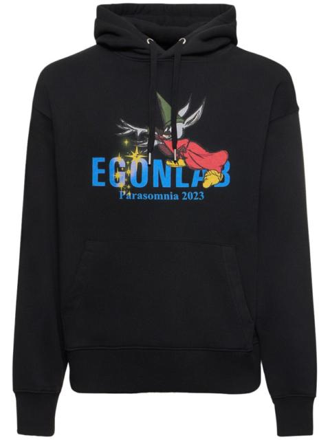 EGONLAB BLACK COTTON HOODIE AW23 | miinto | REVERSIBLE