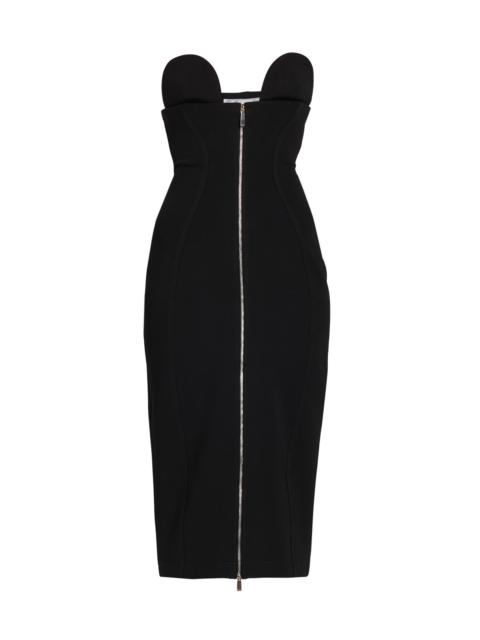 Off-White Ablohland stretch-crepe midi dress