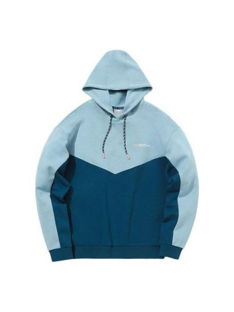 Li-Ning (WMNS) Li-Ning Color Block Hoodie 'Blue Teal' AWDQ438-2