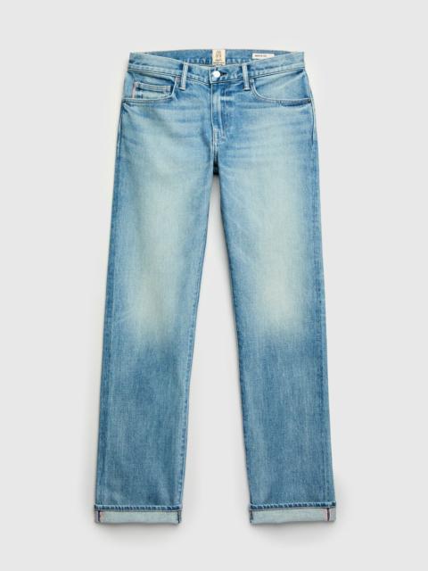 HIROSHI KATO "Julian" 14oz Washed Indigo Stretch Selvedge Denim - Hammer Straight