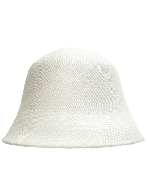 WHITE TOQUILLA HAT