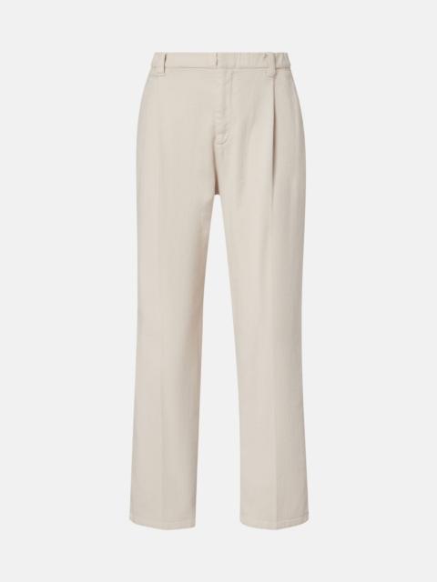 Brunello Cucinelli Monili mid-rise straight jeans