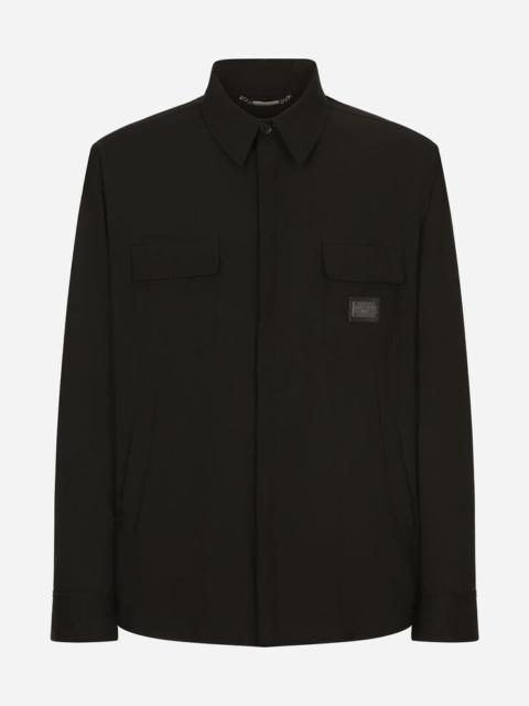 Dolce & Gabbana Nylon shirt with logo tag