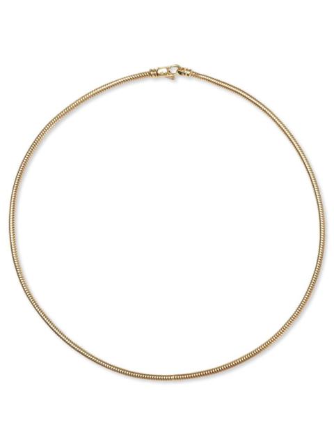 TOM WOOD SNAKE CHAIN GOLD - S925 STERLING SILVER WITH 18K GOLD PLATING