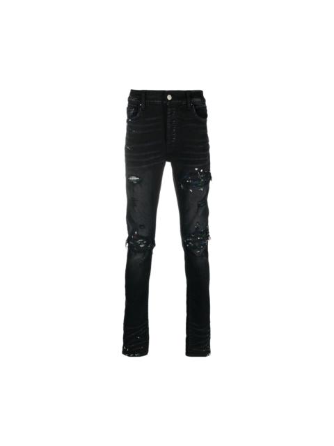 AMIRI Amiri Paint Splatter MX1 'Aged Black'