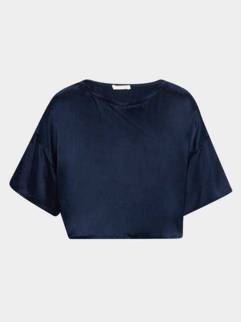 SABLYN Daria Relaxed Open Crewneck Tee