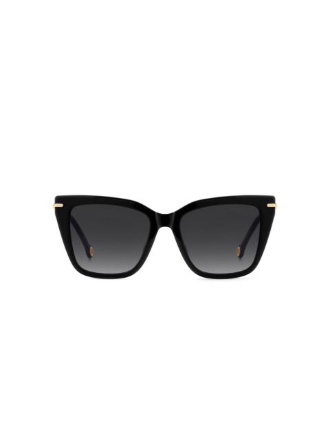 CAROLINA HERRERA embellished cat-eye frame sunglasses