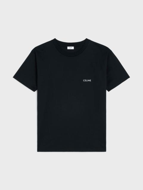 CELINE loose Celine T-shirt in jersey cotton
