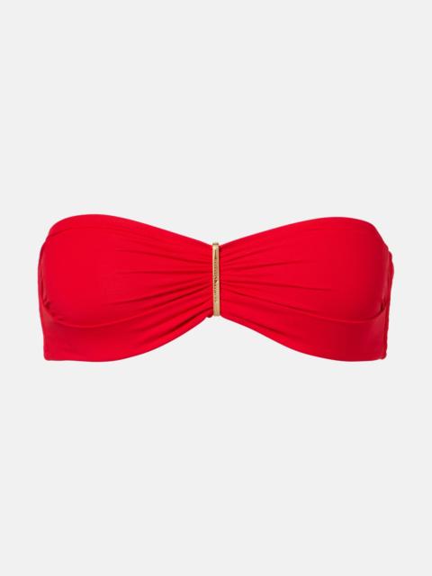 MELISSA ODABASH Positano bandeau bikini top