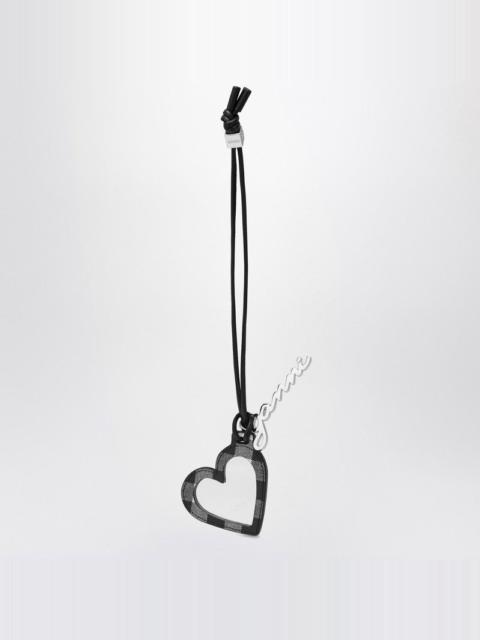 GANNI Ganni Heart-Shaped Mirror Bou Black Women