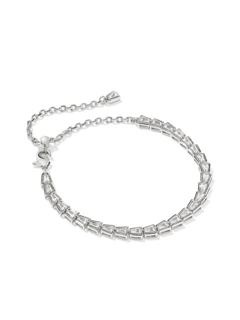 KENDRA SCOTT Bella Silver Tennis Bracelet