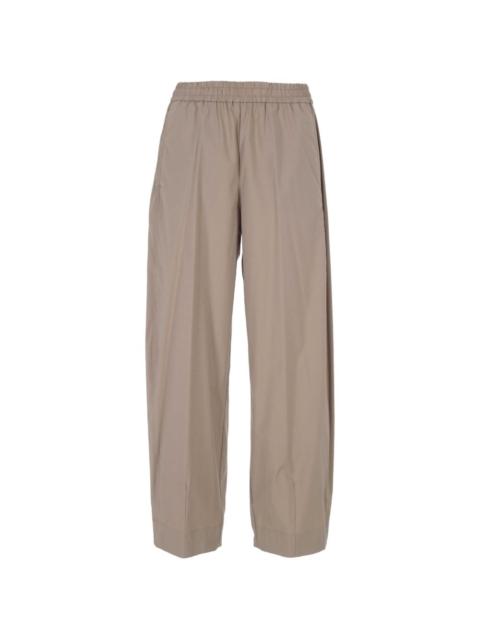 Herno elasticated-waistband trousers