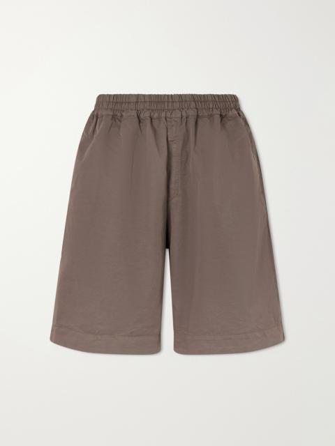 A KIND OF GUISE Saleh Straight-Leg Cotton and Linen-Blend Drawstring Shorts