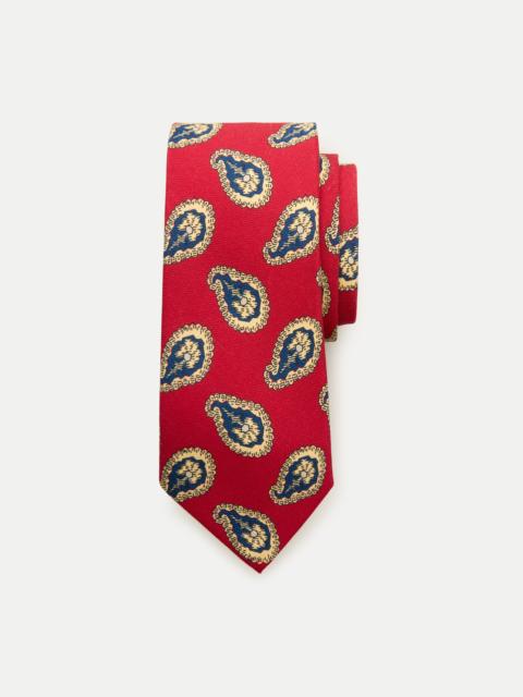 J.CREW English wool tie in print
