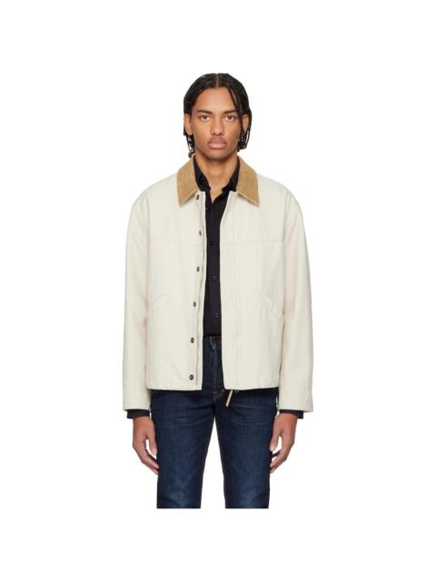 TOM FORD Tan Cotton Canvas Workwear Jacket