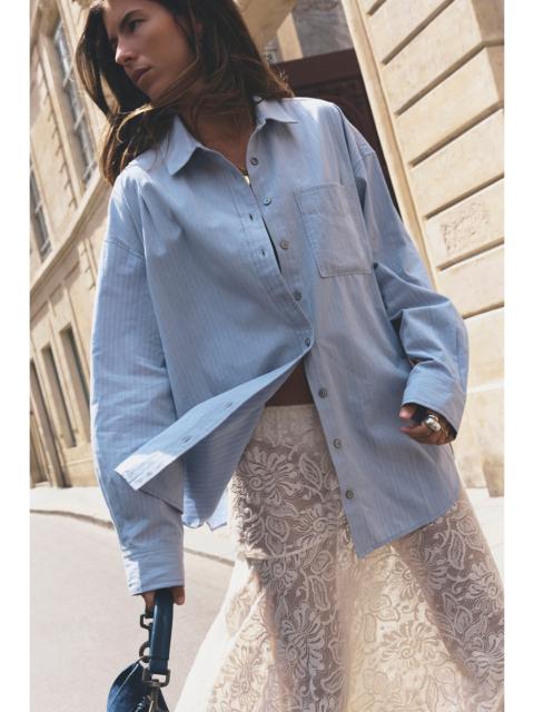 FREE PEOPLE We The Free Lexi Striped Button Down Shirt