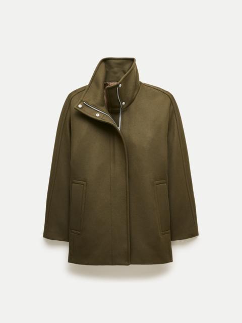 J.CREW Luciana coat in wool-blend melton
