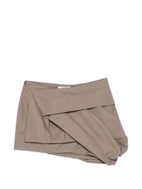 entire studios structured mini skirt