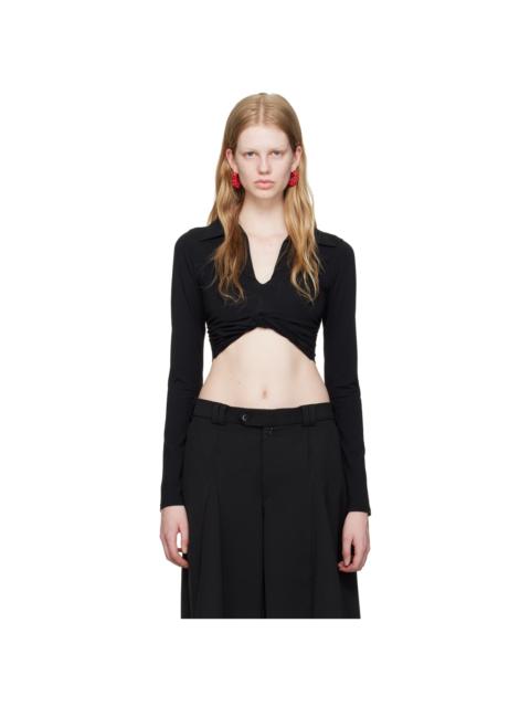 beaufille Black Coma Blouse