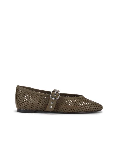 Madewell Perforated Remy Mary Jane Flat