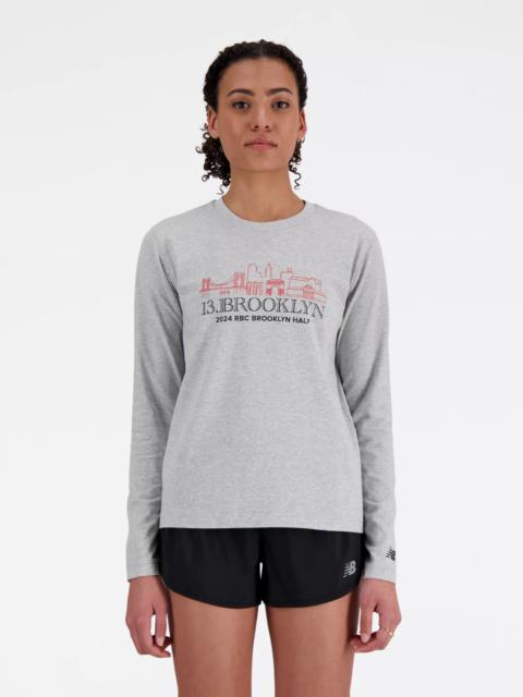 New Balance RBC Brooklyn Half Graphic Long Sleeve