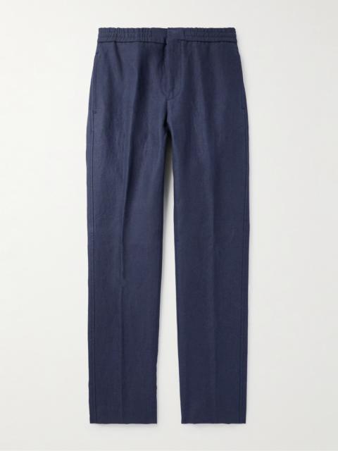 Loro Piana Tapered Linen Trousers