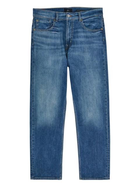 7 For All Mankind five-pocket straight jeans