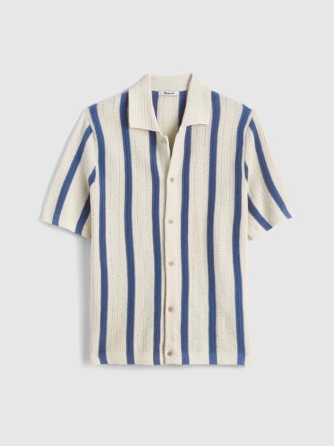 Madewell Button-Up Sweater Polo in Everyday Cotton