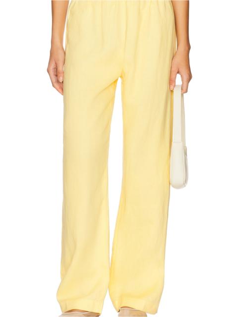 DONNI. The Linen Simple Pant